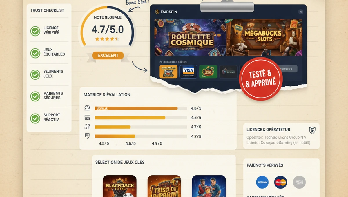 Méthode d'évaluation