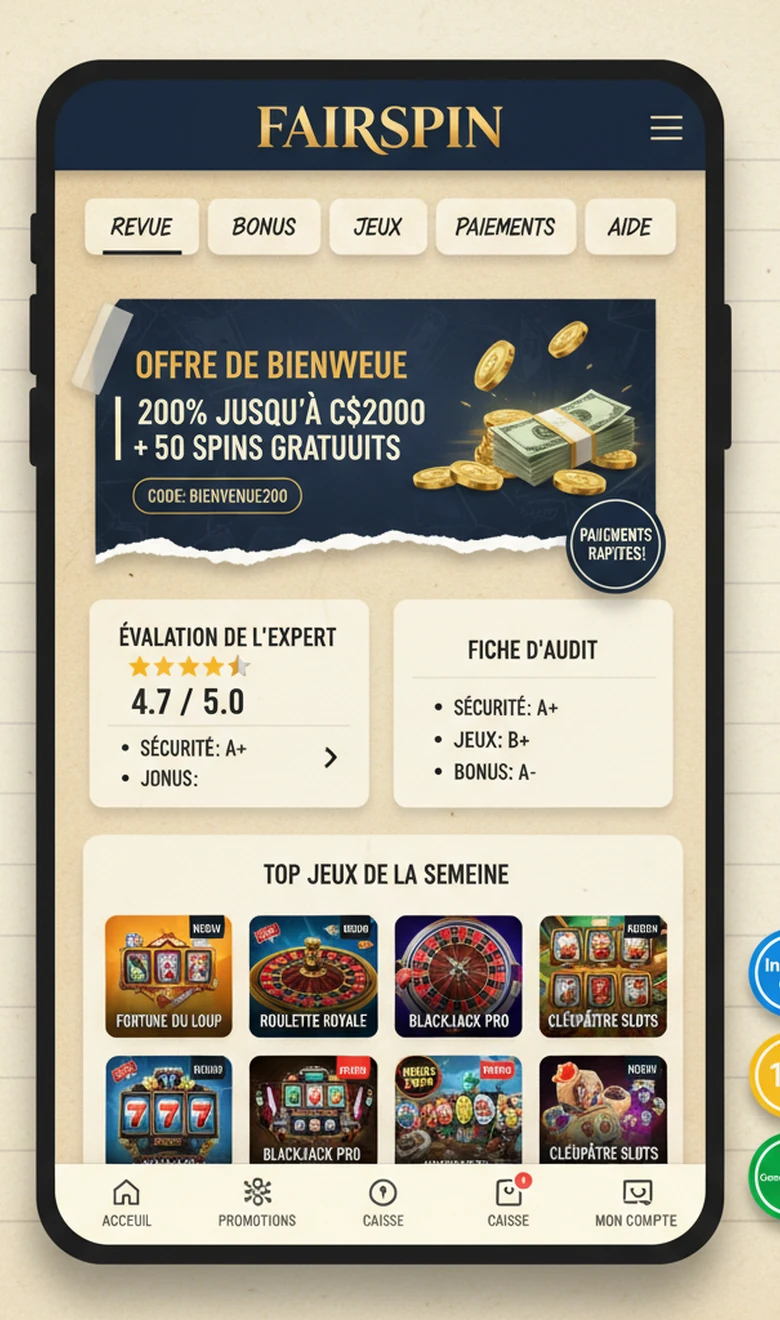 Aperçu du produit mobile